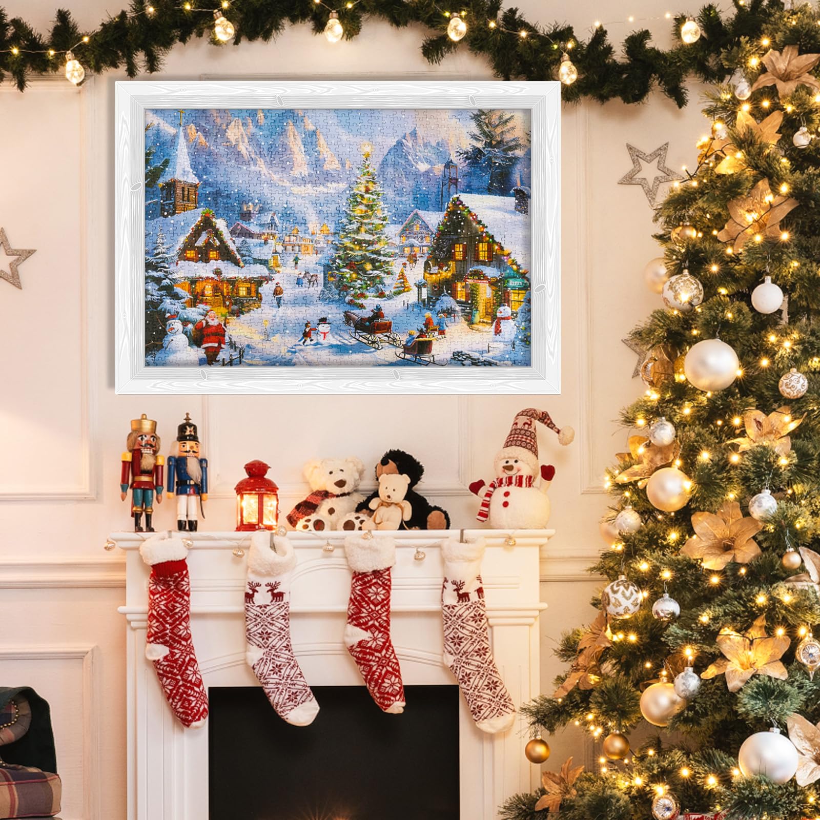 Advent Calendar 2024 Jigsaw Puzzle,24 Box Christmas